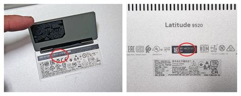 Find your Service Tag or Serial Number .